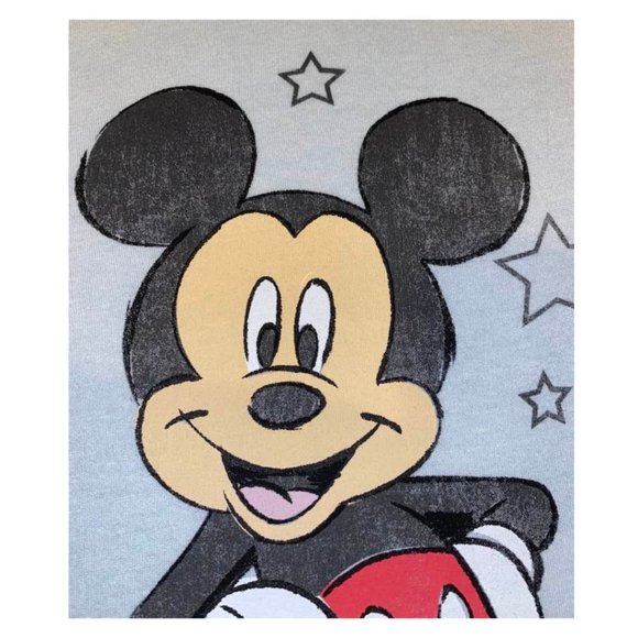 2 for $15 NWT Disney Mickey Mouse Vintage Graphic Tee Small Retro Y2K Streetwear - Picture 4 of 10